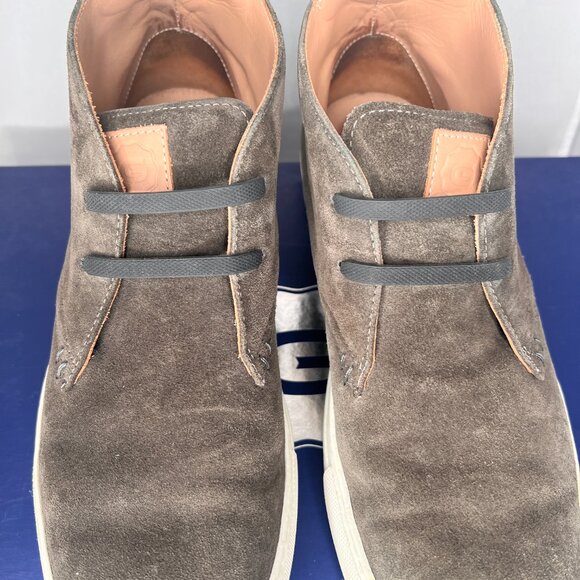 GREATS Brooklyn Royale chukka laced up sneaker graphite size 9.5 main image 4